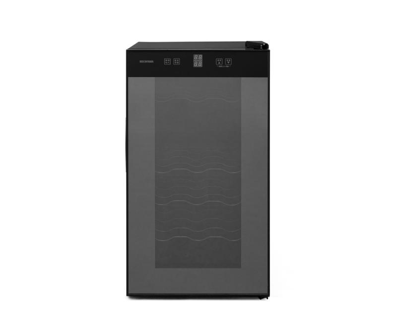 代引 日付け任じる 北海道沖縄離島送致不可 アイリスオーヤマ ペルチェ結婚式ブドウ酒セラー 50 ブラック Iwc P1a B Usdre Com