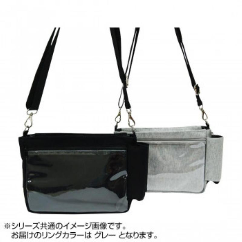 楽天市場 推し活 ライブラポシュmii グレー ライブ用ポシェット クリアポケット ペンライトポケット付 グレー 074 独創的 Ozonolifeperu Com