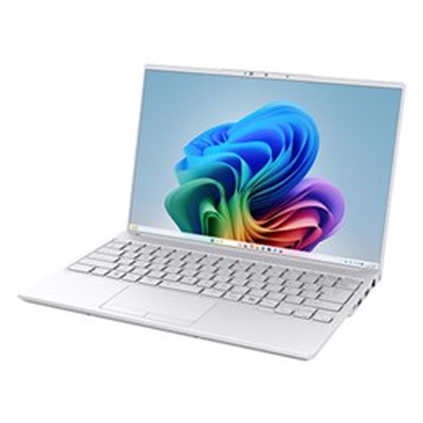 ノートパソコン 富士通 FMV Note U UQ-L1 FMVUQSL1WA [シルバーホワイト](14インチ/Windows 11 Home/Snapdragon X/16GB/512GB/Office) 【キャンセル不可・北海道沖縄離島配送不可】 0057-4570105181349-ds