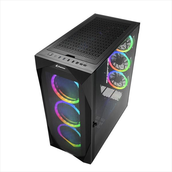 Sharkoon ケース SHA-REV300 黒 Mini-ITX, Micro-ATX, ATX, EATX【キャンセル不可・北海道沖縄離島配送不可】-お取り寄せ品- 4044951032129-ds｜パソコンパーツのアプライド