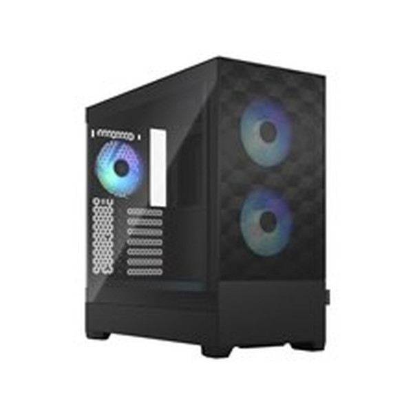 Fractal Design Pop Air RGB Black TG Clear Tint ミドルタワーPCｹｰｽ FD-C-POR1A-06【キャンセル不可・北海道沖縄離島配送不可】-お取り寄せ品- 4537694289184-ds