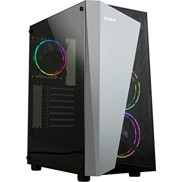 ZALMAN ミドルタワーPCｹｰｽ S4 Plus【キャンセル不可・北海道沖縄離島配送不可】-お取り寄せ品- 8809213769894-ds