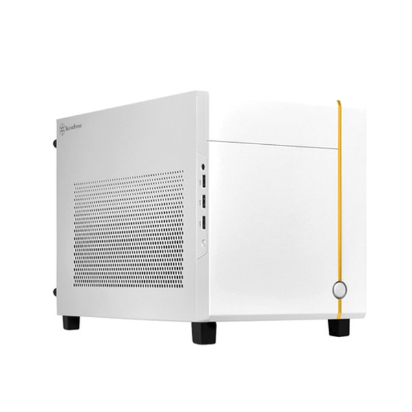 Silverstone キューブ型ケース SIV-SST-SG14W 【キャンセル不可・北海道沖縄離島配送不可】-お取り寄せ- 4589657258577-ds｜パソコンパーツのアプライド