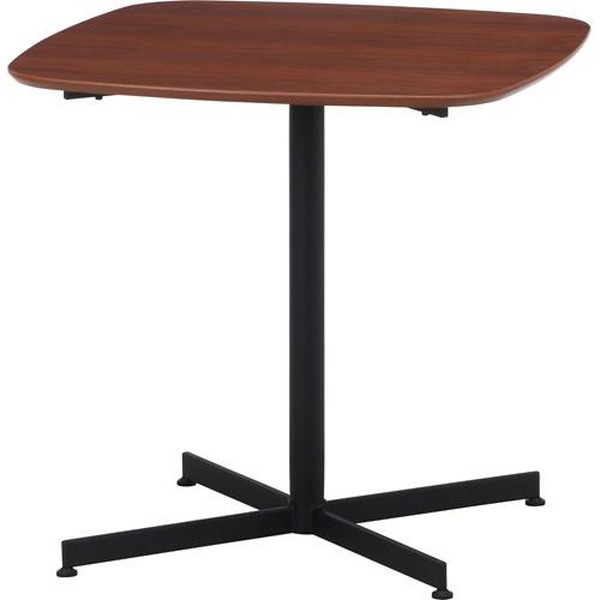不二貿易 カフェテーブル レグナ 75*75 BR JC-7575 商品コード98932 【代引・日時指定・キャンセル不可・北海道沖縄離島配送不可】 -お取リ寄せ- 4953980989321-ds