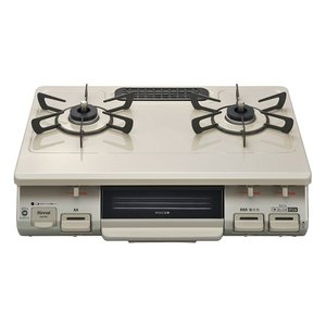 リンナイ ガステーブル 60cm幅 右大バーナー LPガス KG67BER-LP ベージュ -お取り寄せ品-【北海道・沖縄・離島は配送不可】