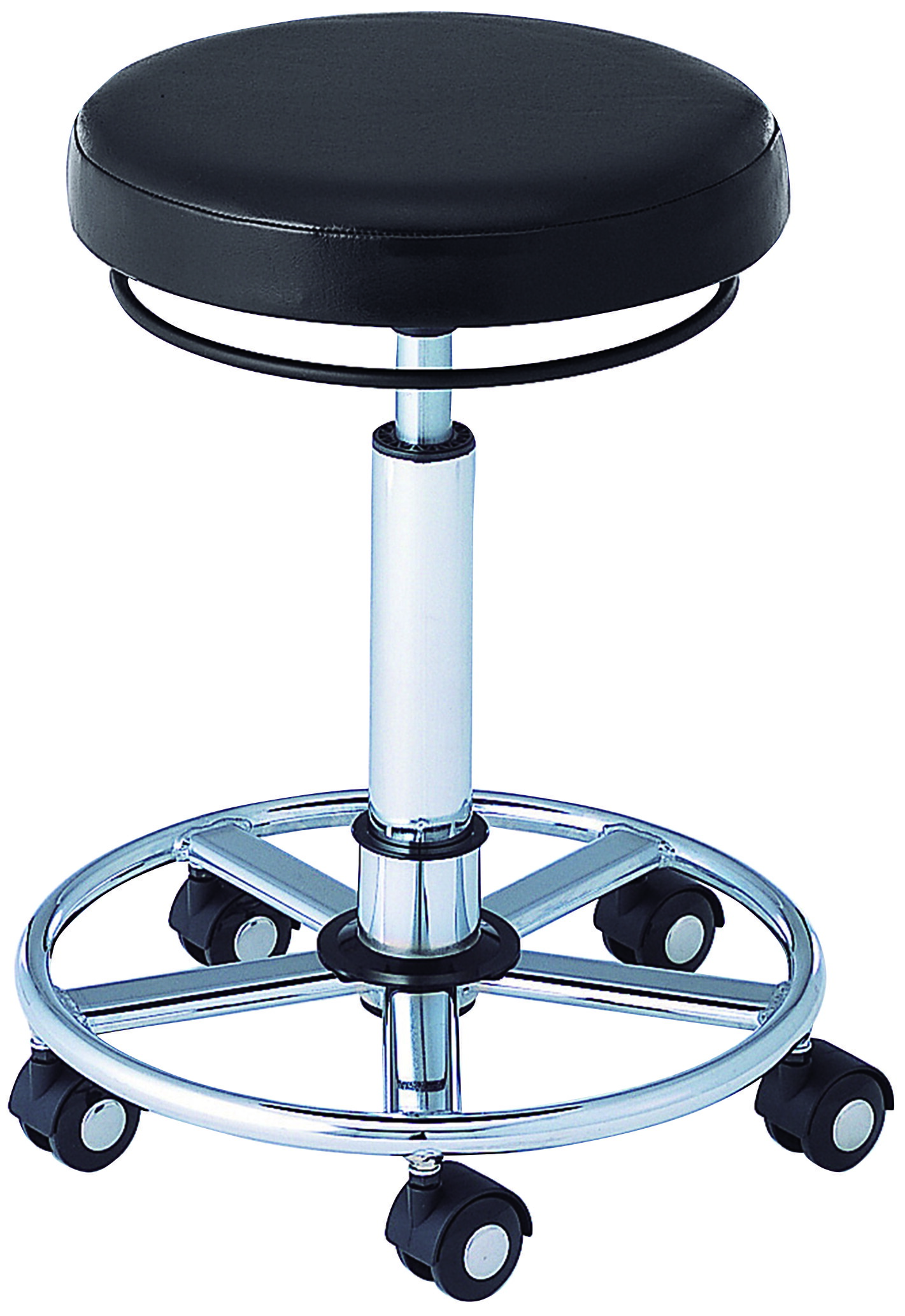 楽天市場】スターカッティングチェア ブラックキャスター ブラウン