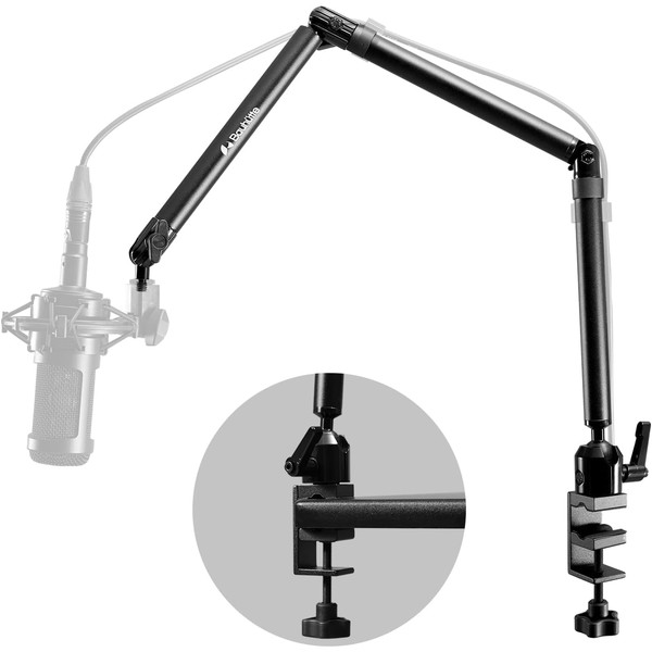Bauhutte ポールマウントスタンド「マイクロホン」 黒いこと BMA-100MK-BK 極点相応うクランプくっ付ける 有線テレビゼムクリップ嘱する 【代引・年月日特定化・とり止める不可・北海道沖縄離島送りとどける不可】 -製造業者直送- 4589946147063-ds