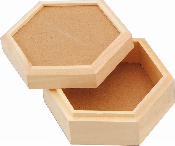 楽天市場】木彫六角小箱 マルチボックス アーテック 箱 収納 ケース