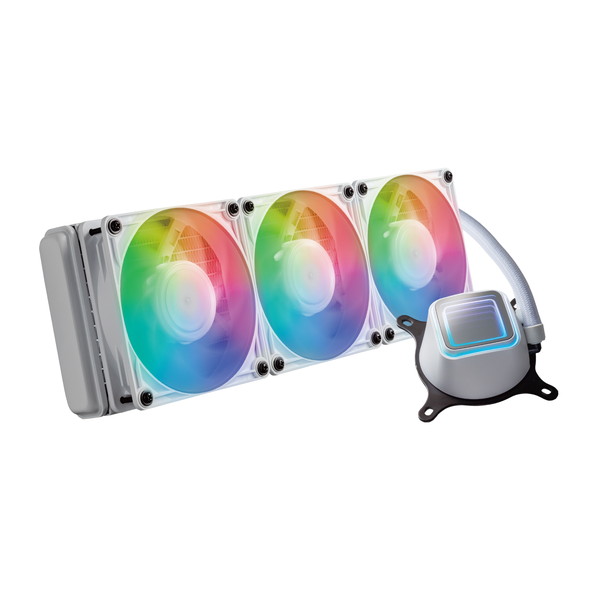 玄人志向 水冷CPUクーラー KURO-AIOWC360L/V2/WHITE ASETEK社製 高信頼水冷ポンプ ラジエーター FDB流体動圧軸受120mmファン採用 ホワイト【キャンセル不可・北海道沖縄離島配送不可】 4988755074278-ds|パソコンパーツのアプライド