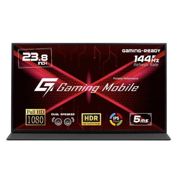 ITPROTECH 23.8型モバイルゲーミングモニター 144サイクル LCD23HCR-IPSG 高リフレッシュ単位料金 返事をする迅速さ5ms HDR相応う【取り止める不可・北海道沖縄離島送りとどける不可】 -お取り寄せ- 4580438147905-ds