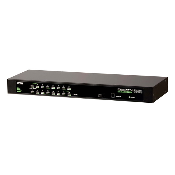 ATEN KVM取り替えっこ CS1316 16界面 なおなお書き/2-USB VGA 2座標軸カスケード繋ぎ合わせる相応う【とり止める不可・北海道沖縄離島送りとどける不可】-お取り寄せ- 4710423774209-ds