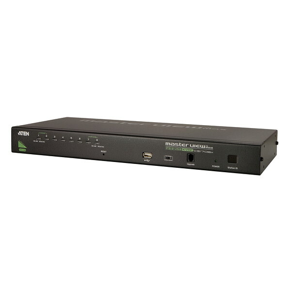 ATEN KVM取り替えっこ CS1708A 8界面 なおなお書き/2-USB VGA デイジーチェーンポート積み上げる USBデバイス相応う【とり止める不可・北海道沖縄離島送りとどける不可】-お取り寄せ- 4710423775312-ds