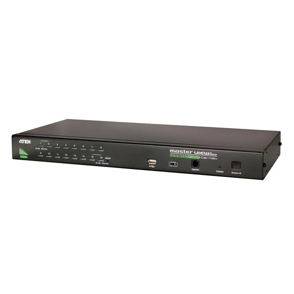 ATEN KVM取り替えっこ CS1716A 16界面 なおなお書き/2-USB VGA  デイジーチェーンポート積み上げる USBデバイス相応う【とり止める不可・北海道沖縄離島送りとどける不可】-お取り寄せ- 4710423775329-ds