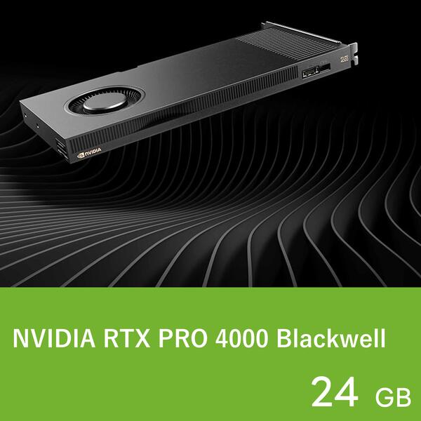 NVIDIA グラフィックゲーム盤 NVIDIA RTX PRO 4000 Blackwell PCIe 5.0 x16 DisplayPort 2.1b x4 記憶装置:GDDR7/24GB 最大限度使い果たすワット数:140W【代引っ張ること不可】 4560152390009