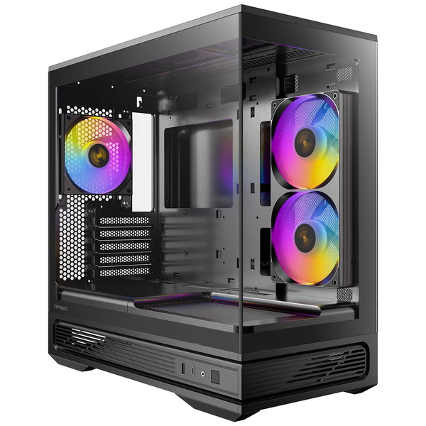 Antec マイコン容れもの Constellation C2M 黒いこと C2M ARGB ピラー受け答え式 Micro ATX容れもの 2面ピラー受け答え強化因子硝子 RTX50相応う 冷やかす型 ミニ主柱 最大限度6愛読者相応う / 360粍水冷 / 165粍 中央処理装置高【とり止める不可・北海道沖縄離島送りとどける不可】 0761345102810-ds