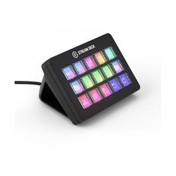 Elgato Stream Deck Scissor Keys コントロールパッド 10GBL9901 ブラック エルガト ストリームデック 動画 配信 ゲーム 音楽 USB-C接続 シザー式LCD 15キー【納期要確認・キャンセル不可・北海道沖縄離島配送不可】 -お取り寄せ- 0840006674894-ds｜パソコンパーツのアプライド 18,135円