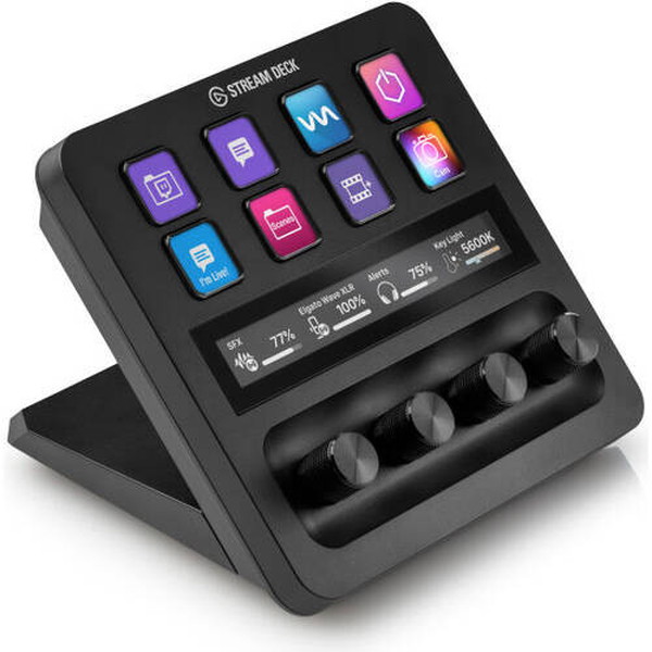 Elgato Stream Deck + (日本語パッケージ) 10GBD9901-JP エルガト ストリームデック 動画 配信 ゲーム 音楽 タッチストリップ搭載 ダイヤル カスタム可能なLCDキー【納期要確認・キャンセル不可・北海道沖縄離島配送不可】 -お取り寄せ- 9760105673332-ds｜パソコンパーツのアプライド 24,481円