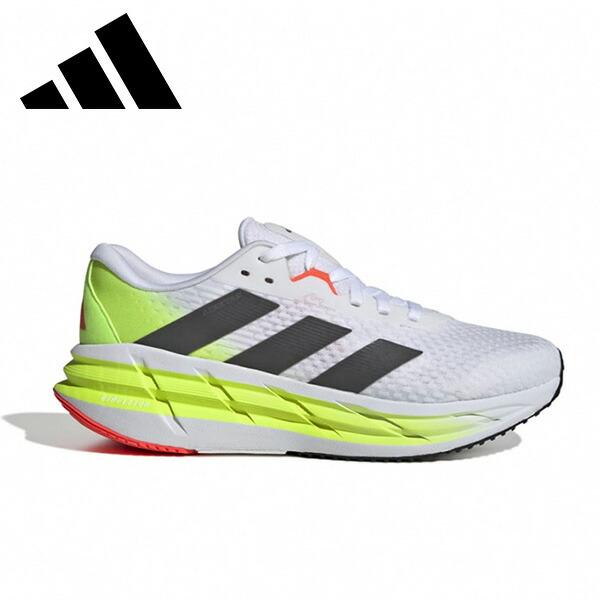 【マラソン限定!最大2,000円OFFクーポン】24FW アディダス ADISTAR 3 M (IE8222) メンズ シューズ スニーカー ランニングシューズ マラソン ジョギング 長距離 ホワイト adidas アディスター|ラケットショップ・アプローチ
