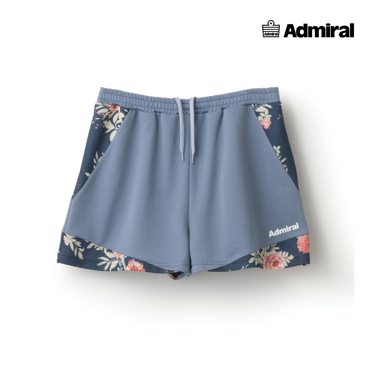 【マラソン限定!最大2,000円OFFクーポン】ADMIRAL レディース フラワーヘムショーツ ATLA517-034 2025SS ブルー 吸水速乾 ストレッチ アドミラル WOMEN テニスウェア バドミントン ソフトテニス ポスト投函対応|ラケットショップ・アプローチ