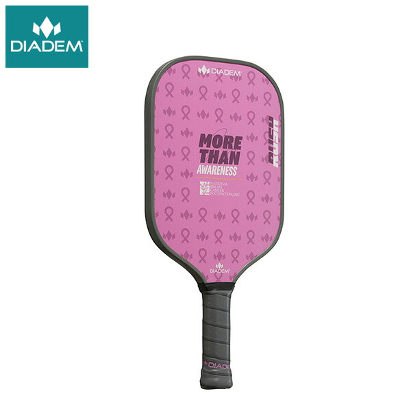 【25日0時～26H限定★最大ポイント47倍 】DIADEM Rush ピックルボールパドル PINK TPA006 ダイアデム PICKLEBALL PADDLE ラッシュ ラケット ピンク｜ラケットショップ・アプローチ