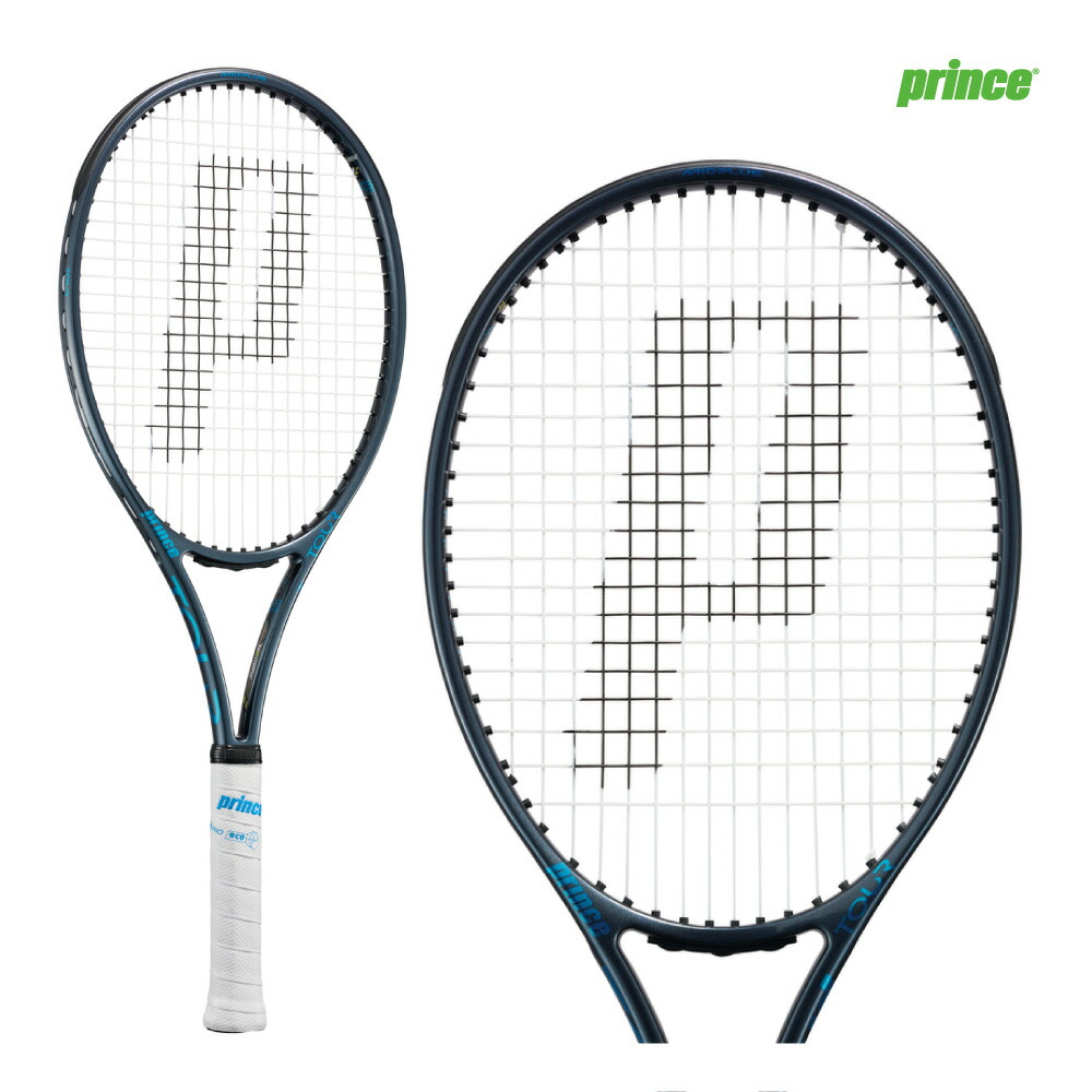 PRINCE　ツアー100（305g）　7TJ251　2025FW　グレイッシュブルー&times;ブルー　プリンス　TOUR 100（305g）　テニスラケット　ラケット　テニス　硬式テニス｜ラケットショップ・アプローチ