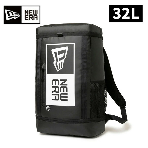 ニューエラ ボックスパック 32L TPU ボックスロゴ ユニセックス 25FW ブラック×ホワイト 14521359 バックパック リュック