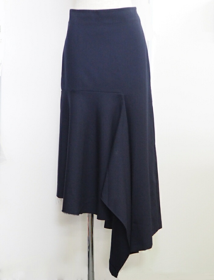 楽天市場】バレンシアガ スカート レディース 千鳥格子 アシンメトリー