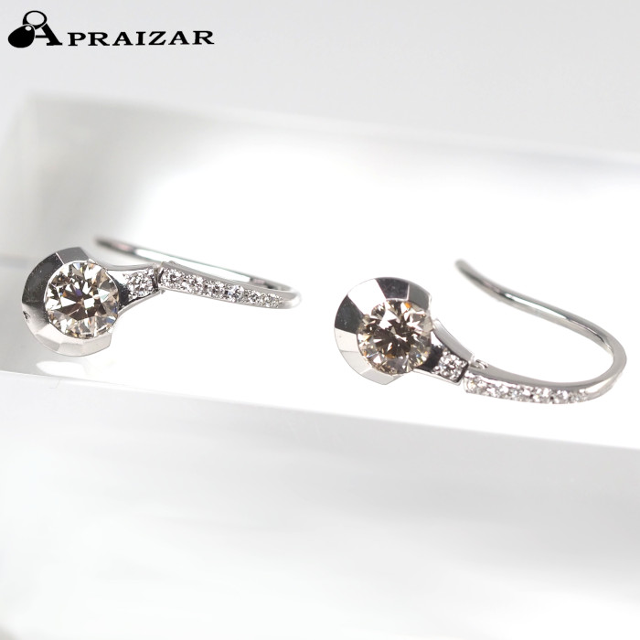 楽天市場】KASHIKEY カシケイ ブラウンダイヤモンド0.7ct K18ホワイトゴールド ピアス [中古] : APRAIZAR