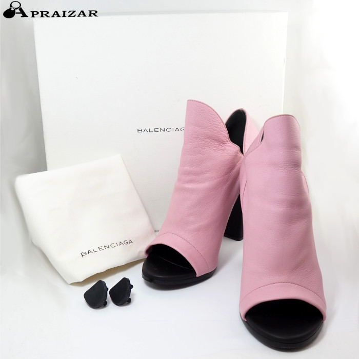 【BALENCIAGA】カゴレ 70mm レザーミュール BALENCIAGA(バレンシアガ) LEATHER CAGOLE SLIPP レザーミュール