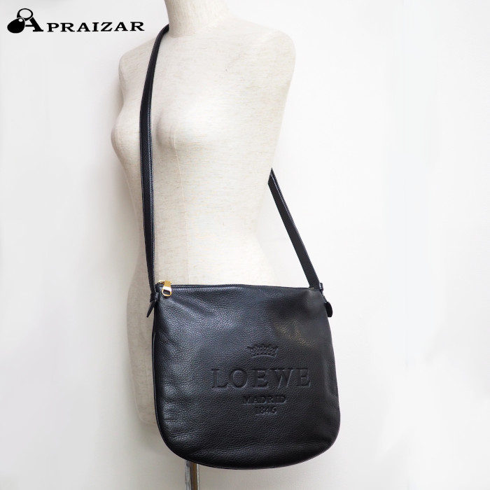 楽天市場】LOEWE ロエベ ショルダーバッグ ヘリテージ 斜め掛け レザー