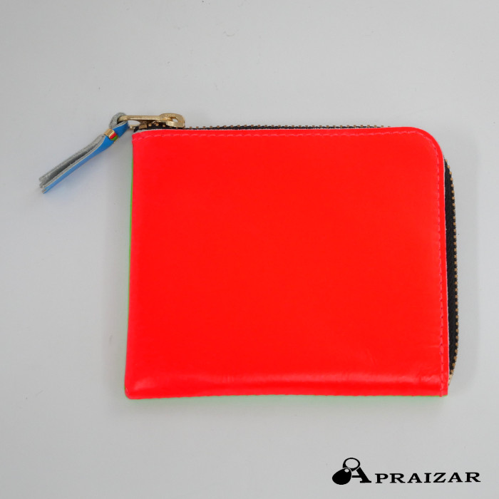 【新品】コムデギャルソン　マルチプル　ジップウォレット　限定品 COMME des GARCONS L字型 ZIPウォレット Zipper Medley ブラック