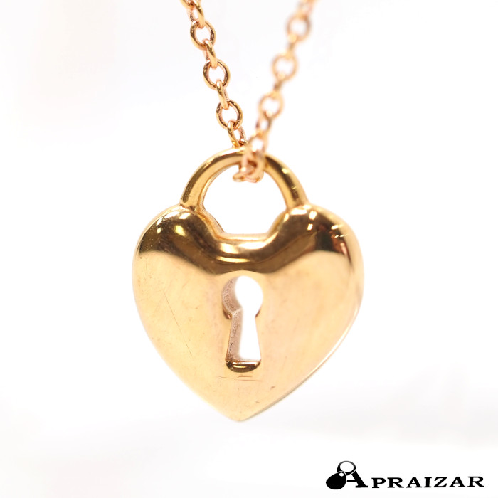 楽天市場】ティファニー Tiffany & Co. ネックレス ハートロック 鍵穴