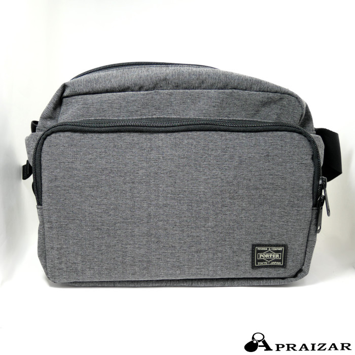 PORTER ポーター FUNCTION ファンクション ショルダー バッグ ナイロン ポリエステル グレー ユニセックス 吉田カバン 日本製 [中古]｜APRAIZAR
