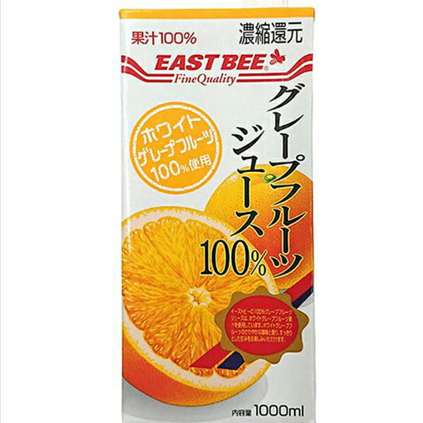 楽天市場】EAST BEE EBオレンジ・みかんジュース 1L [業務用