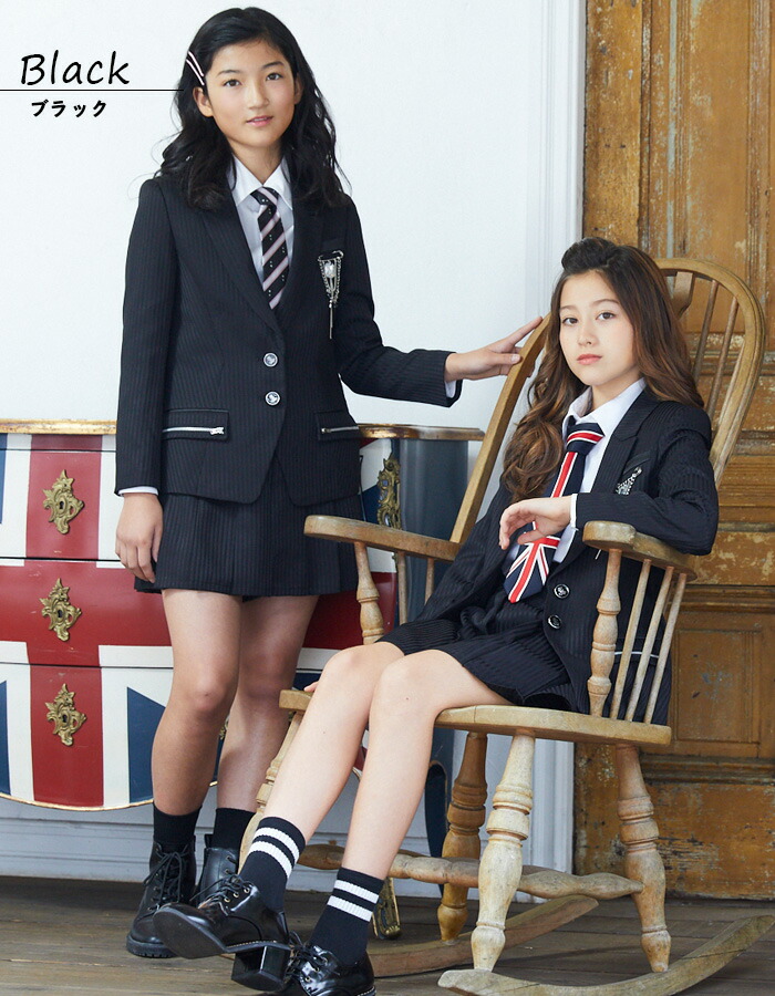 30 Off 卒業式 ネイビー キッズ ベビー マタニティ 150 ダブルタイ スーツ 付け替えできるネクタイ2本付き 安心のキュロットパンツタイプの スーツ 140 160 165cm 01 2503 150 スーツ カジュアルセットアップ 女の子 小学生 ロックスタイルキュロットパンツスーツ