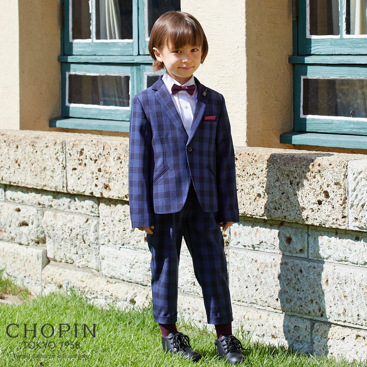 待望の再入荷! CHOPIN/ショパン [キッズ クロップド丈パンツ 小学生年