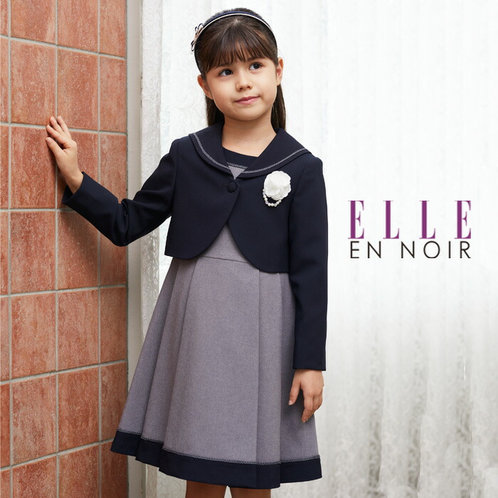 2022新生活 女の子 フォーマル ワンピース ELLE EN NOIR - 通販 - www