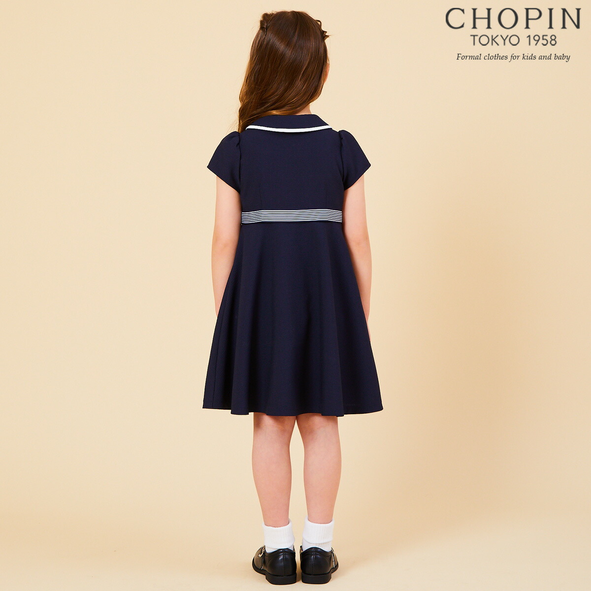 スーパーセール10 Off 涼感襟付リボンフレアワンピース 110 1 130 140cm 8136 2327 Chopin ショパン 子供服 フォーマル 女の子 キッズ 発表会 冠婚葬祭 小学校 幼稚園 お受験 子供服 女の子 キッズ 春 夏 お出かけ 結婚式 ネイビー 紺 Clinicalaspalmeras Com