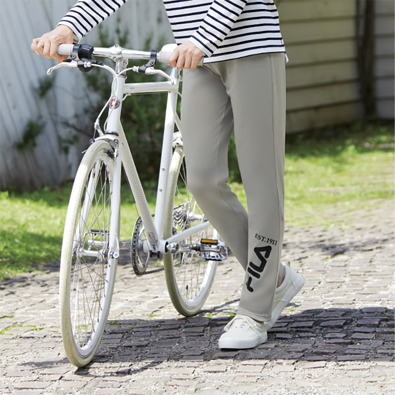 ＦＩＬＡ裏起毛のびのびストレッチパンツ２色組