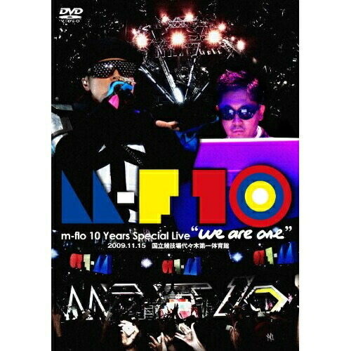 DVD / m-flo / m-flo 10 Years Special Live we are one” 2009.11.15 国立競技場代々木第一体育館 / RZBD-46449