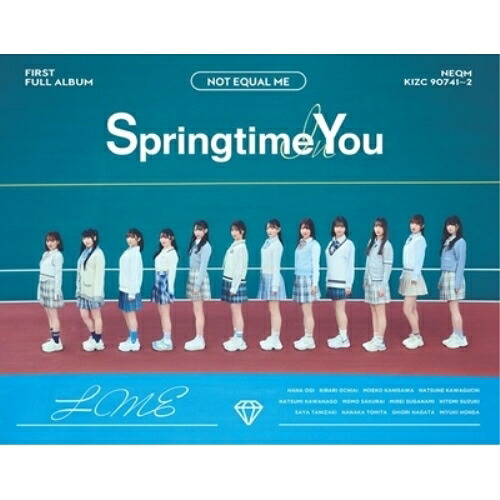 CD / ≠ME / Springtime In You (CD+Blu-ray) (初回限定豪華盤) / KIZC-90741