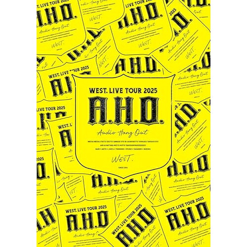 DVD / WEST. / WEST. LIVE TOUR 2025 A.H.O. -Audio Hang Out- (通常盤) / LCBN-382