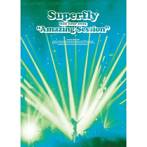 ▼DVD / Superfly / Superfly Hall Tour 2025 ”Amazing Session” (初回限定盤) / UMBK-9320[6/24]発売