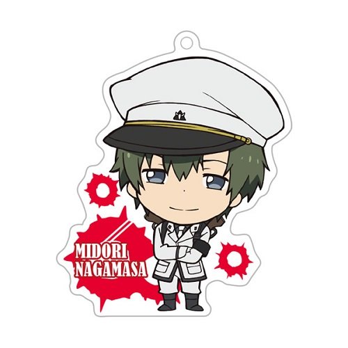 アニメグッズ / 青春×機関銃 アクリルキーホルダー 緑 永将【アウトレット】画像
