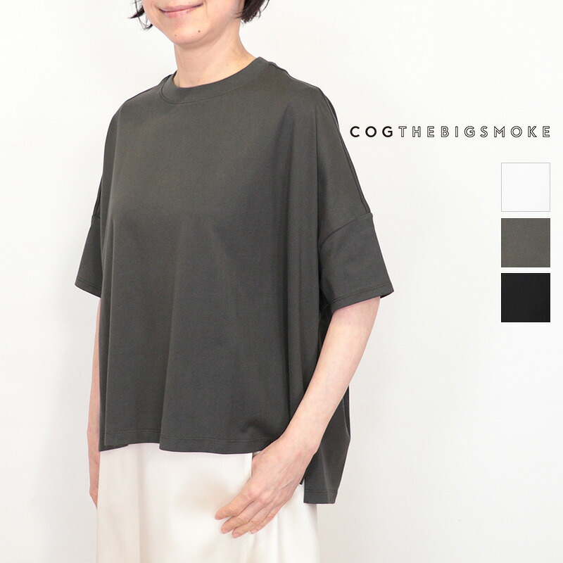 COG THE BIG SMOKE コグザビッグスモーク 14101-172-1417-1 NOA T SHIRT 姿勢タックプルオーバー カットソー CRISP JERSEY - C14 | トップス 26SS 春夏