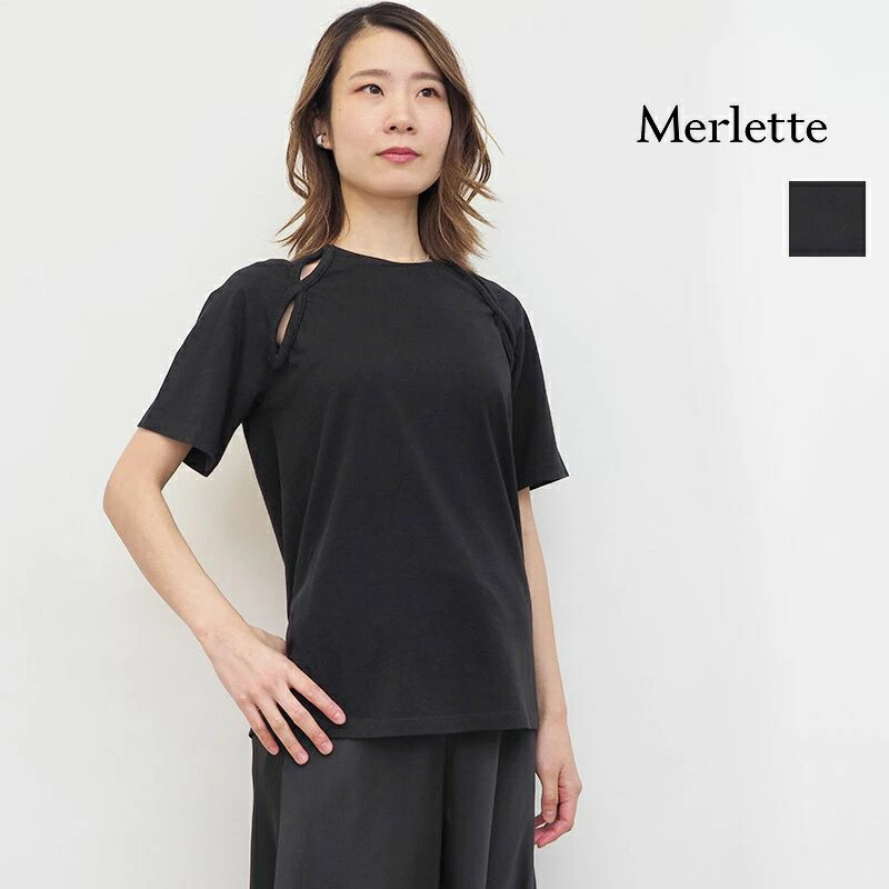 【40%OFF】Merlette マーレット 162E24CJ SOLACE ソレイス カットワークTシャツ 3910900048 ブラウス チュニック | 24SS トップス 春夏|セレクトショップ・アプト