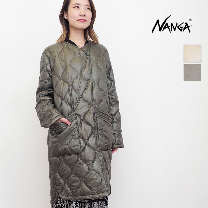 楽天市場】NANGA ナンガ ND2352-1C551 ノーカラーダウンコート 楽天市場】NANGA ナンガ ND2352-1C551 ノーカラーダウンコート