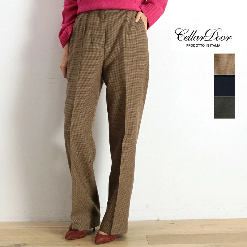 楽天市場】【40%OFF】CELLAR DOOR セラードアー PENNY チェックハーフ