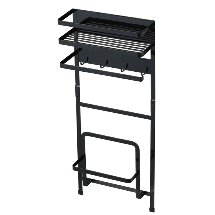 Tower 洗濯機横マグネット収納ラックタワー 洗濯機 風呂場 収納 タオル バスマット 脱衣所 タワーシリーズ 山崎実業 Rvcconst Com