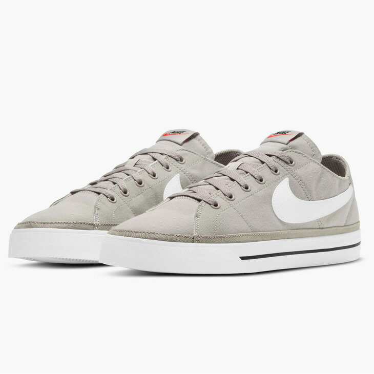 楽天市場 全品ｐ５倍 3月4日夜8時 スニーカー メンズ コートスタイル シューズ ナイキ Nike コート レガシー キャンバス ローカット グレー スポーティ カジュアル 男性 靴 くつ Cw6539 001 Apworld
